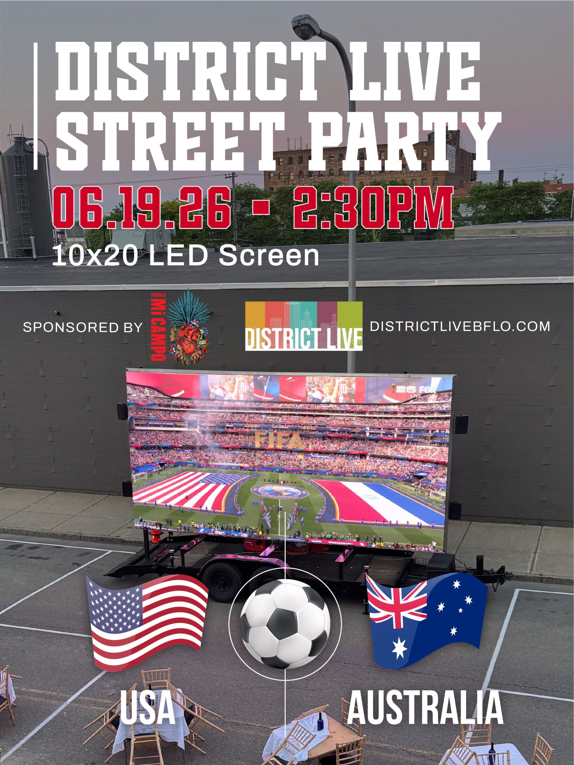Read more about the article ‼️ World Cup Watch Party – USA vs Australia! ‼️