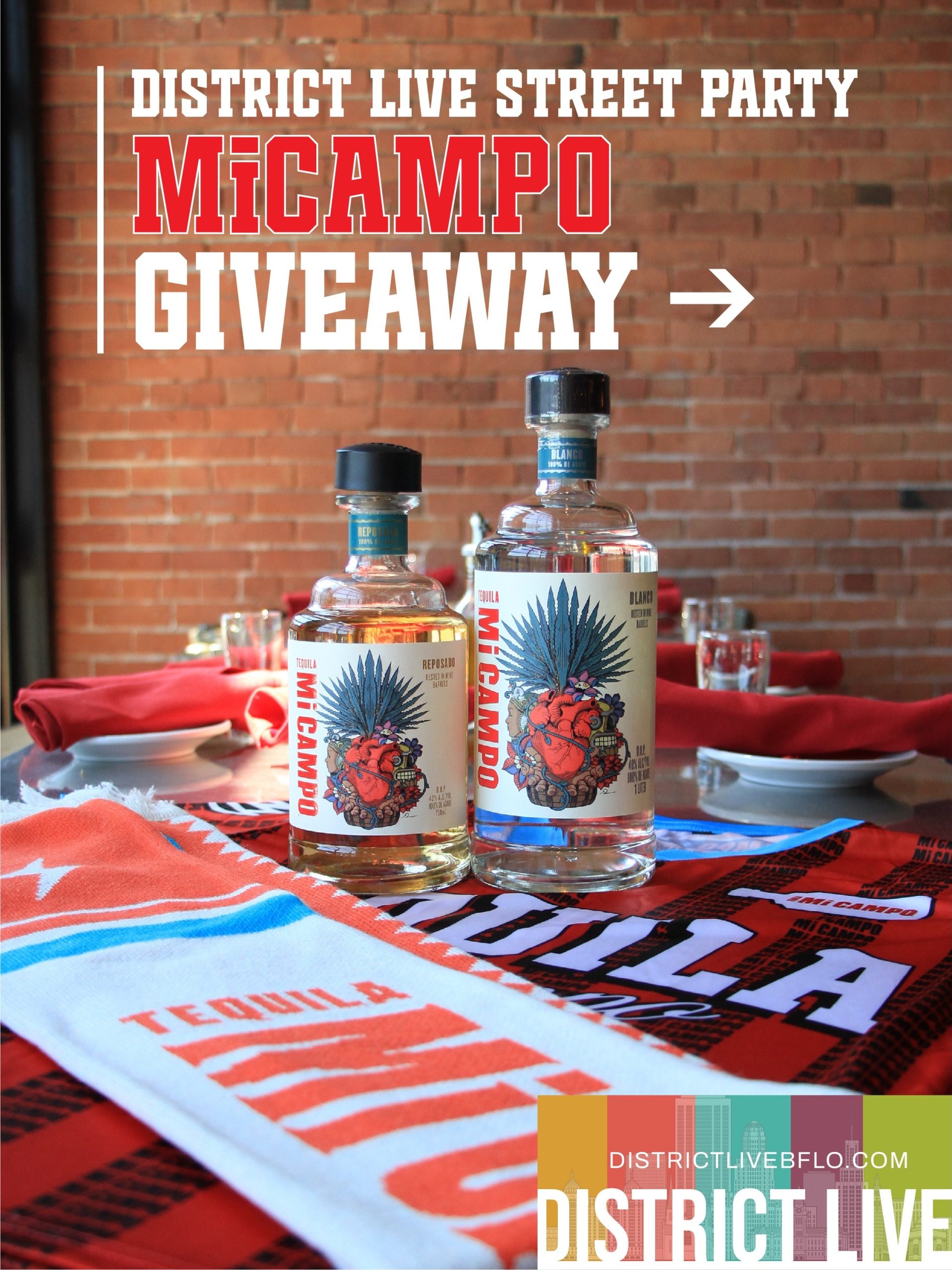 Read more about the article Join us this Friday, June 19th for our @tequilamicampo Giveaway