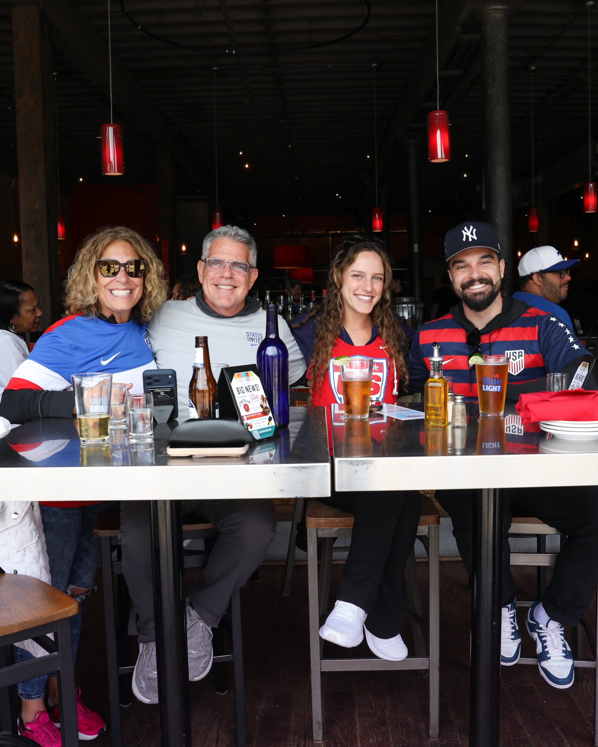 Read more about the article It was all smiles on Ellicott Street yesterday for our World Cup Watch Party!