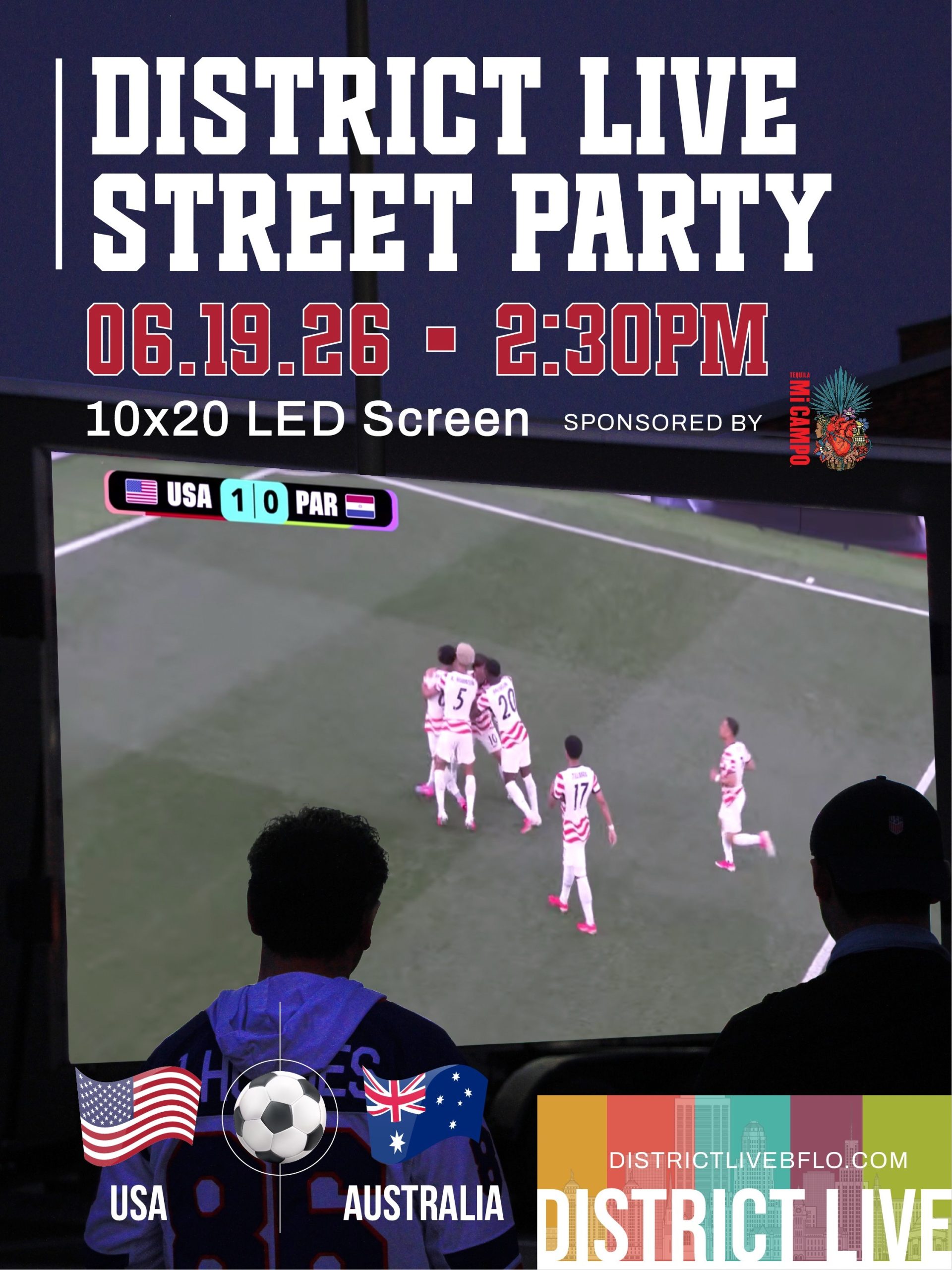 Read more about the article Thank you to everyone who came out for our first World Cup Watch Party, sponsored by @jimbeamofficial