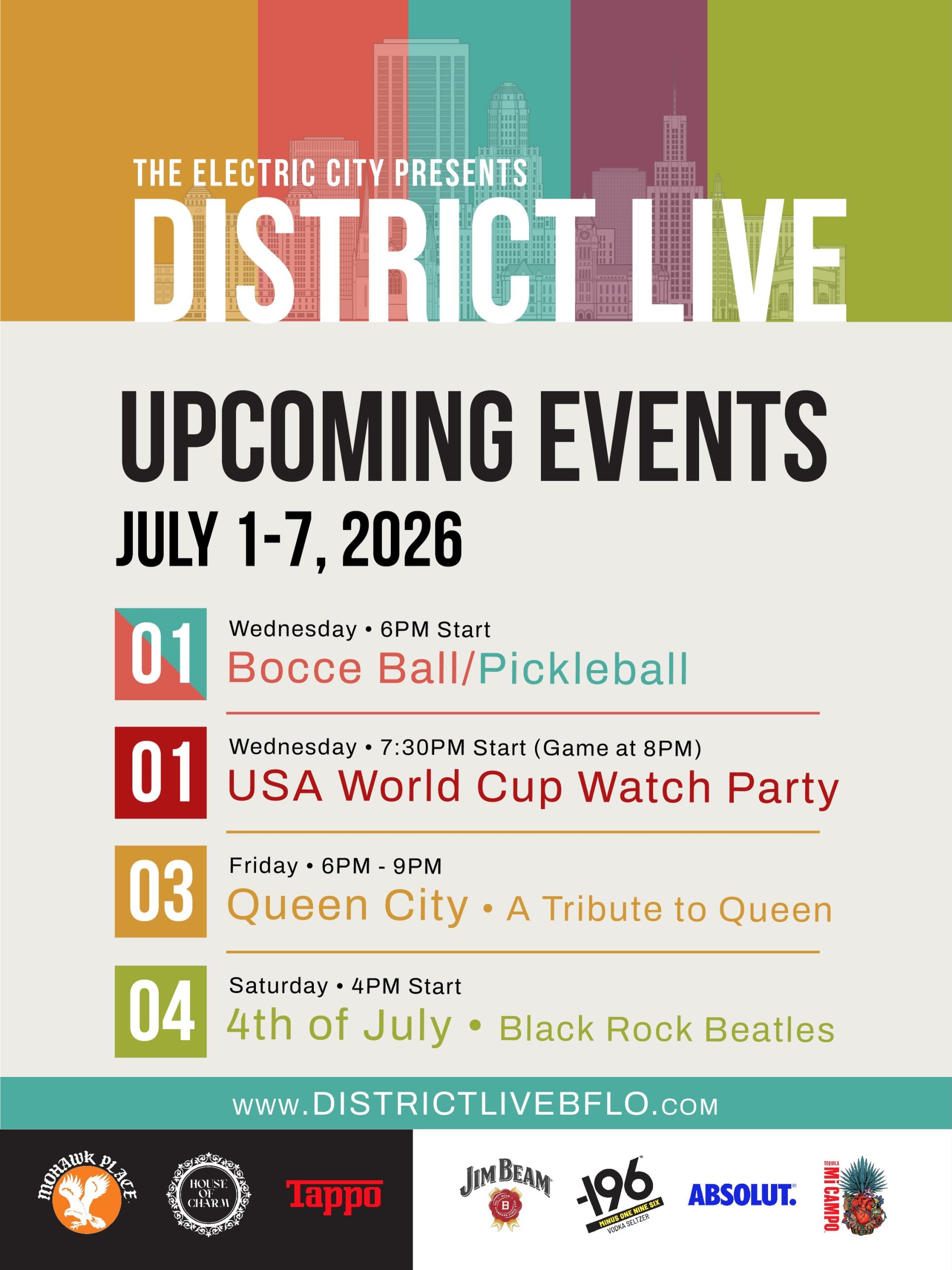 Read more about the article District Live Upcoming Events