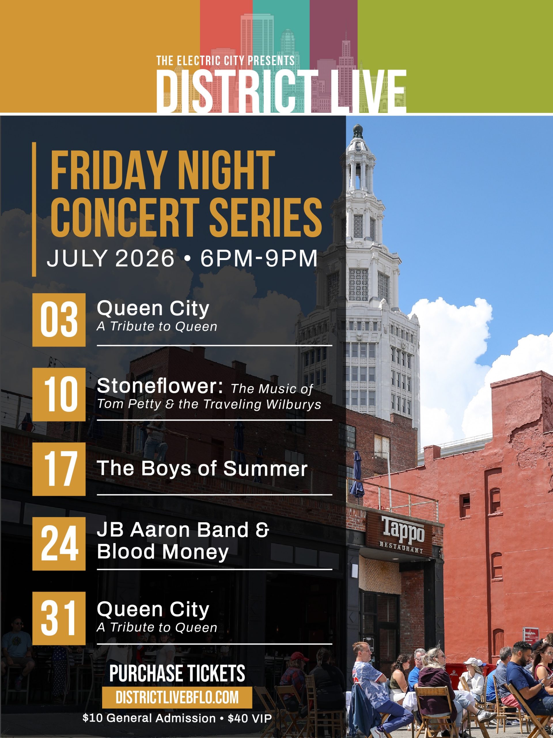 Read more about the article 🎶 LIVE MUSIC every Friday this summer 🎶