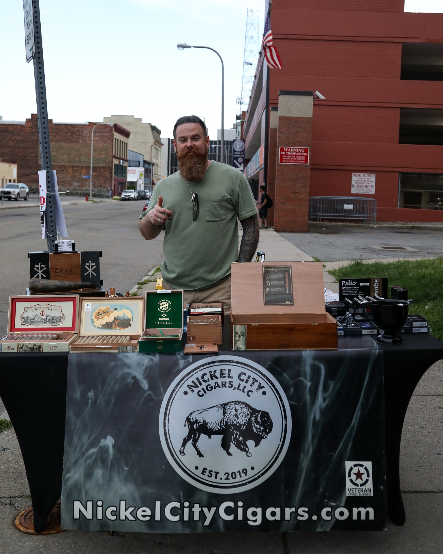 Read more about the article Thank you @nickelcitycigars for providing cigars to our Pickleball and Bocce Ball players