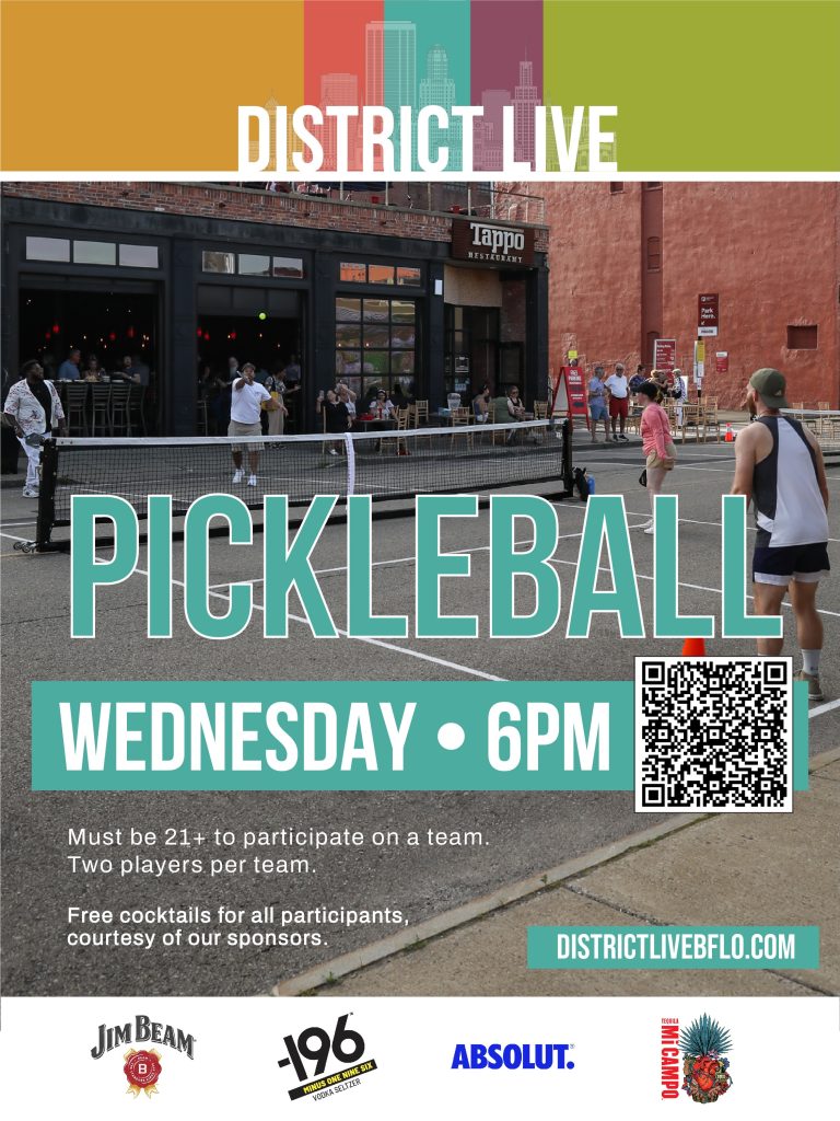 Join us Wednesday at 6pm for Pickleball and Bocce Ball outside Tappo Restaurant