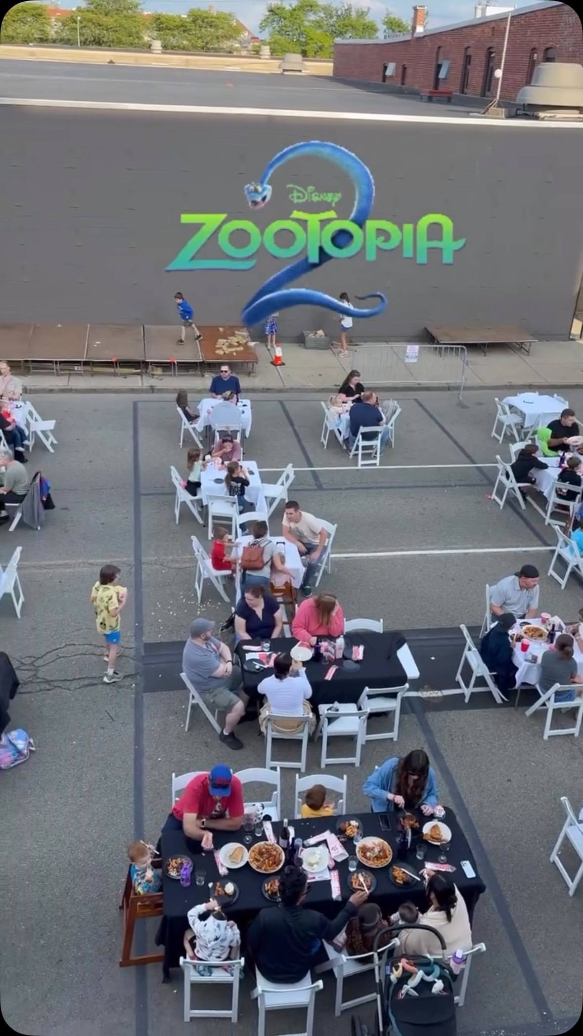 Read more about the article Thank you to everyone who came out for our Tuesday movie night this summer!